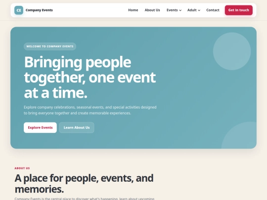 company_events/home screenshot