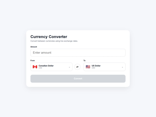 currency-converter screenshot