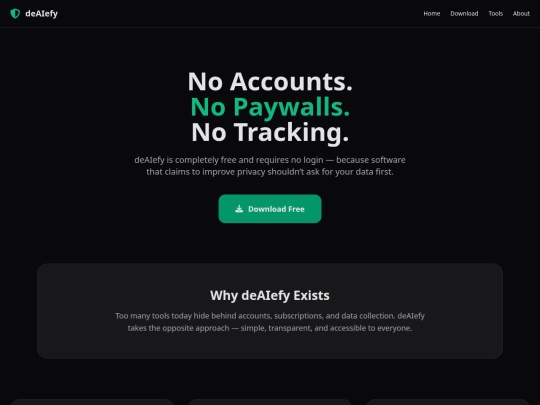 deAIify/why-deaiify screenshot