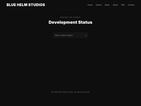 dev-status screenshot