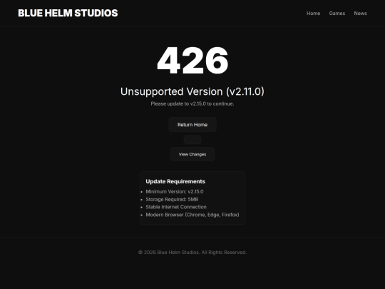 device_error/versions/web-update-requirements screenshot