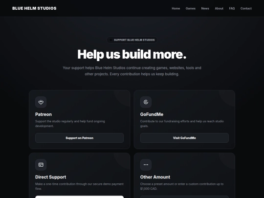 donate screenshot