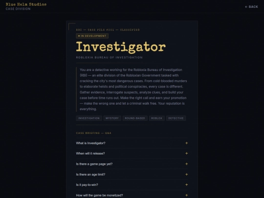 games/investigator/game-in-development screenshot