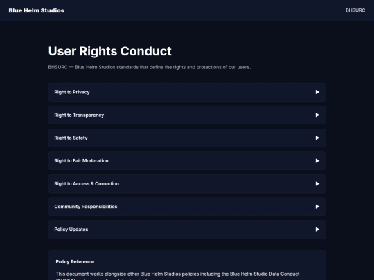 legal/conduct/bhsurc screenshot