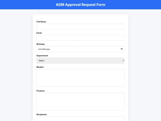 legal/conduct/partnerships/adm-approval-form screenshot