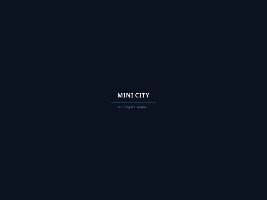 mini-city screenshot