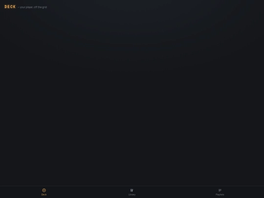 music-player screenshot