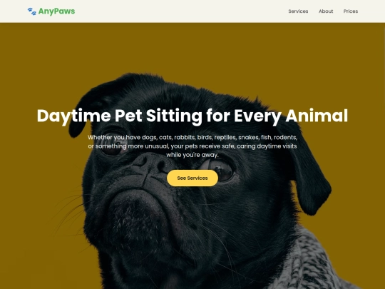 petSitter/home screenshot