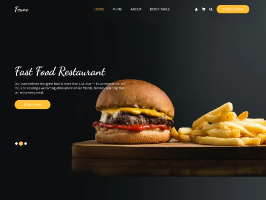 restaurant  screenshot