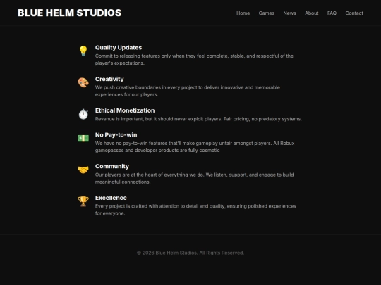 studio-values screenshot