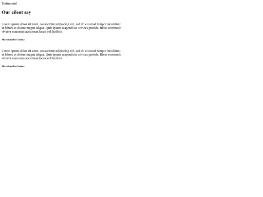 testimonals screenshot