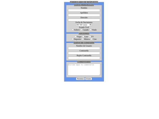 Pag/repasoformulario screenshot