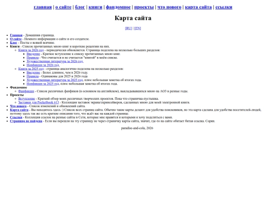 ru/sitemap screenshot