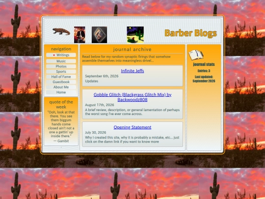journal screenshot