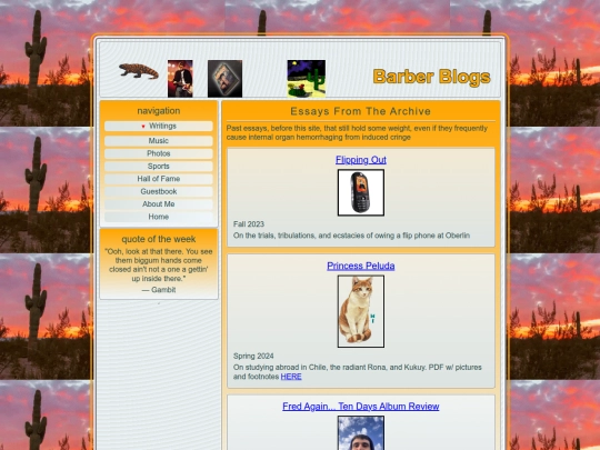 old screenshot