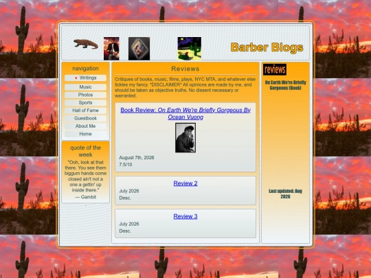 reviews screenshot