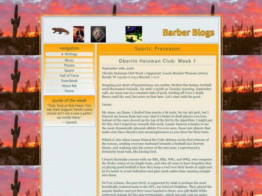 week1 screenshot