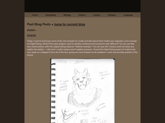 pastblogs screenshot