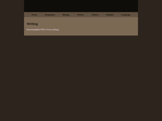 writing screenshot