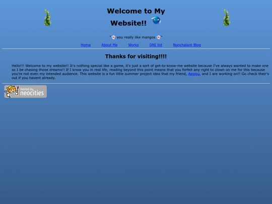 Mainpage screenshot