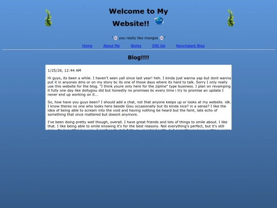 blog screenshot