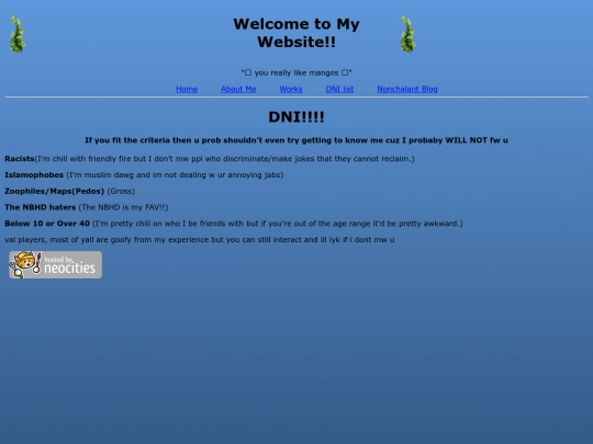 dni screenshot