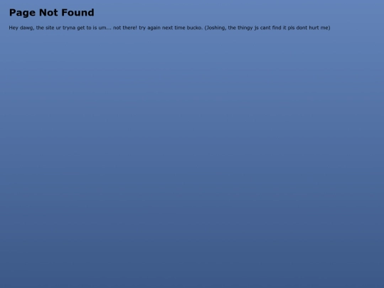 not_found screenshot