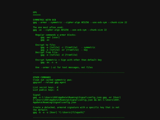 lib/cli screenshot