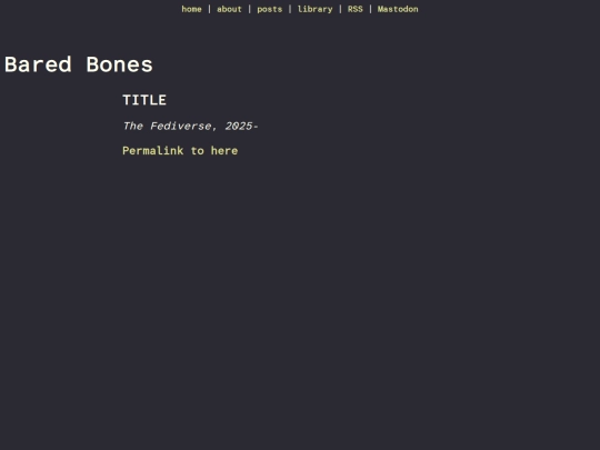 posts/posttemplate screenshot