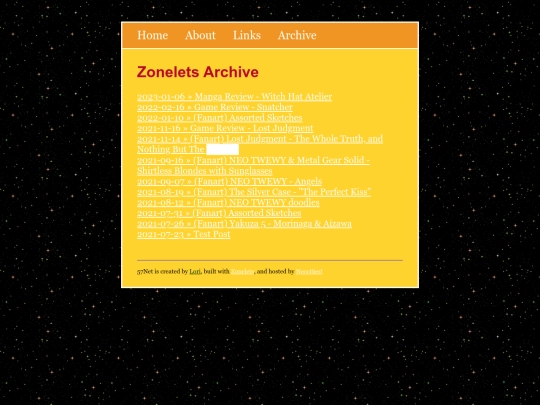 archive screenshot