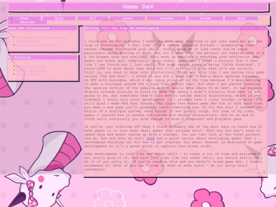 html/gamedev screenshot
