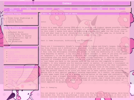 html/games screenshot
