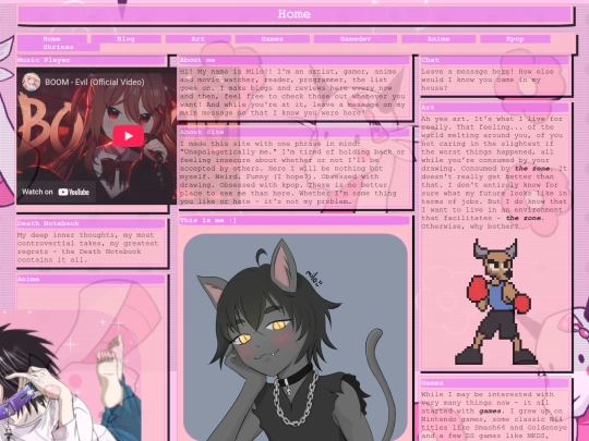 html/home screenshot
