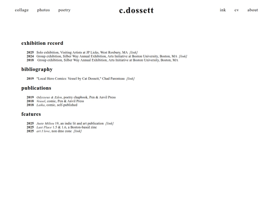 publications screenshot