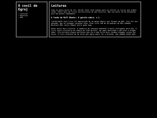 contents/books screenshot