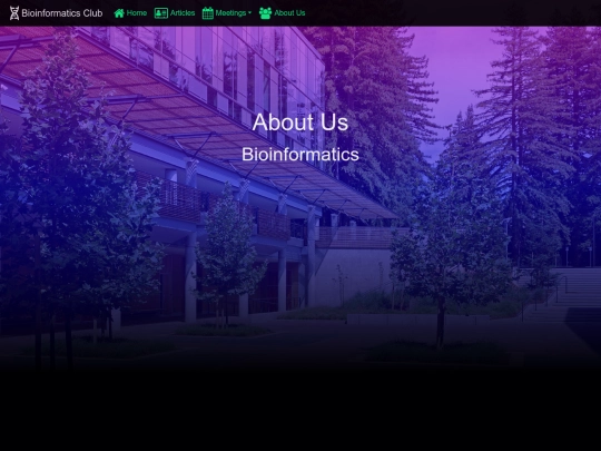 pages/about screenshot