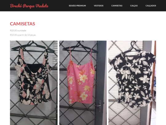 camisetas screenshot