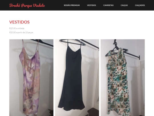 vestidos screenshot
