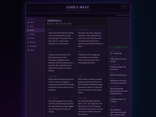 bestiary/ankhala screenshot