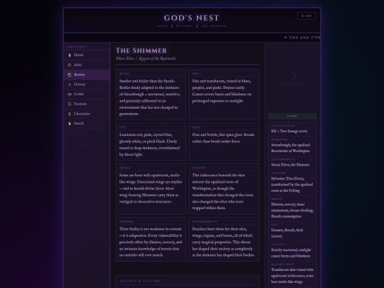 bestiary/shimmer screenshot