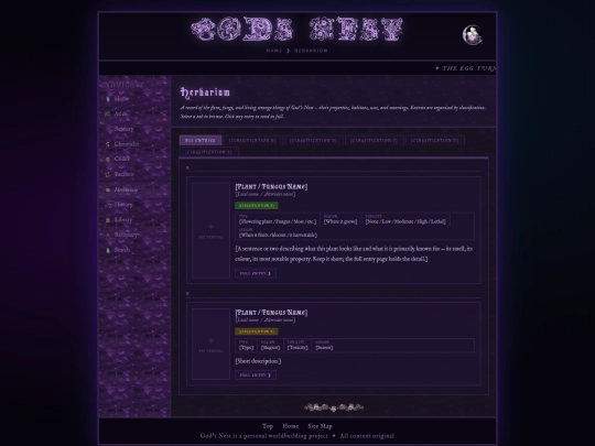 herbarium screenshot