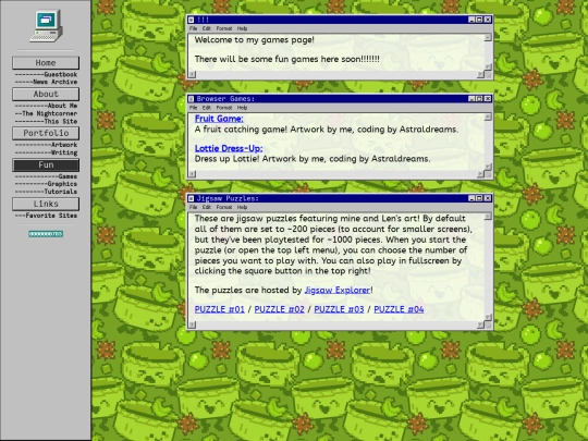 fun/games screenshot