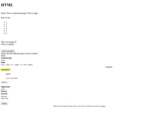 plain-html screenshot
