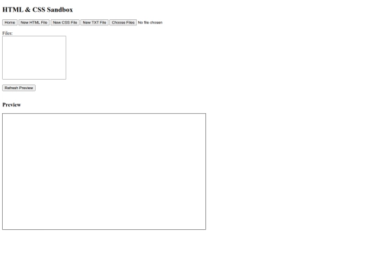 sandbox screenshot