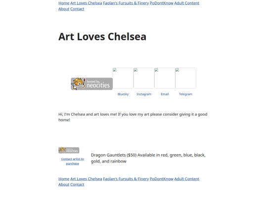 artloveschelsea screenshot