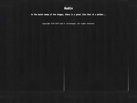 audio screenshot