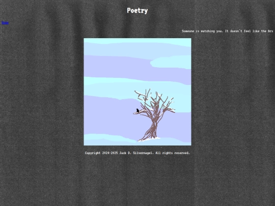 poetry screenshot