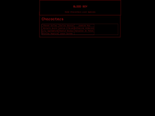 chars screenshot