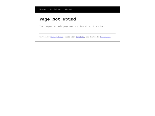 not_found screenshot