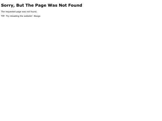 not_found screenshot